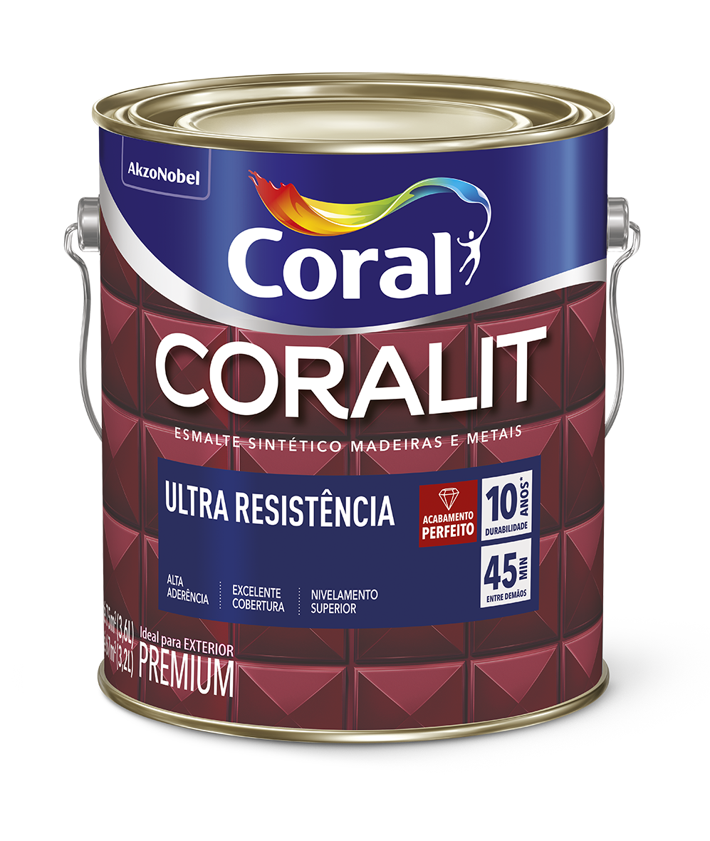 Coralit Ultra Resistência - Esmalte sintético